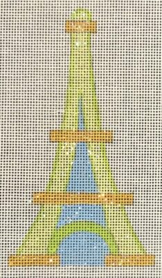 click here to view larger image of Green Eiffel Tower (hand painted canvases)