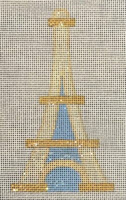 click here to view larger image of Ivory Eiffel Tower (hand painted canvases)