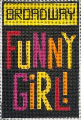 click here to view larger image of Broadway - Funny Girl (hand painted canvases)