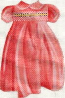 click here to view larger image of Baby Girl Smocked Dress (hand painted canvases)