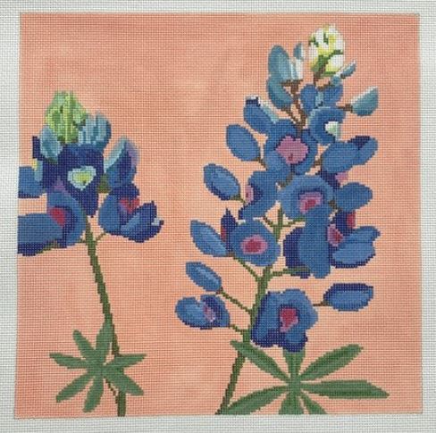click here to view larger image of Bluebonnets (hand painted canvases)