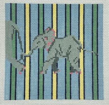 click here to view larger image of Hang On! Baby Elephant (hand painted canvases)