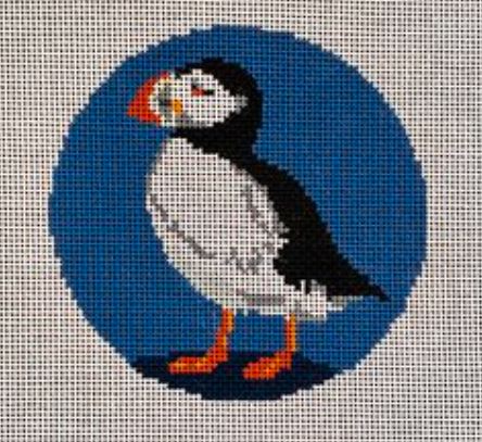 click here to view larger image of Puffin (hand painted canvases)
