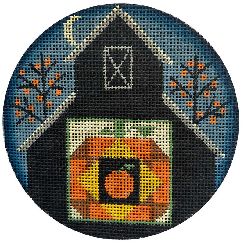 click here to view larger image of Halloween Barn Quilt (hand painted canvases)
