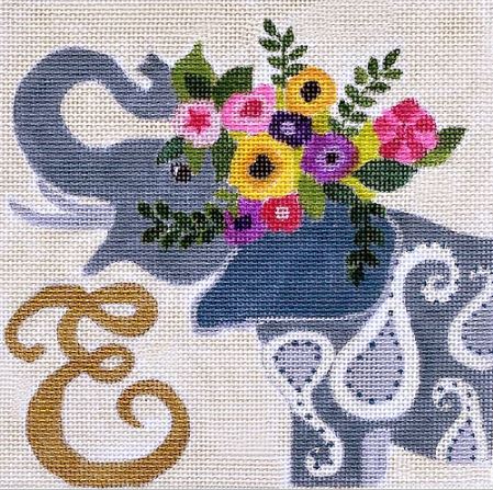 Golden Letters - E for Elephant - click here for more details