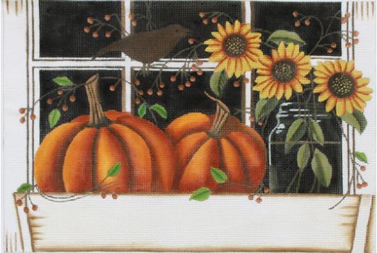click here to view larger image of Window Box - Harvest 18M (hand painted canvases)