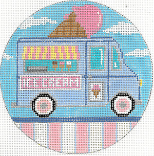click here to view larger image of Food Truck - Ice Cream (hand painted canvases)