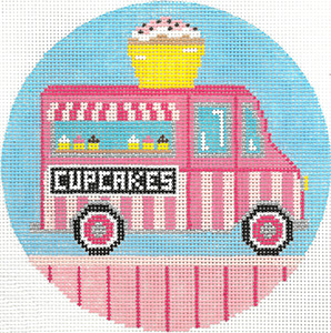 click here to view larger image of Food Truck - Cupcake (hand painted canvases)