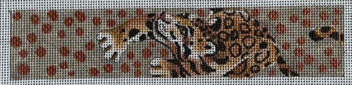 click here to view larger image of Bracelet/Ocelot - JW364 (hand painted canvases)