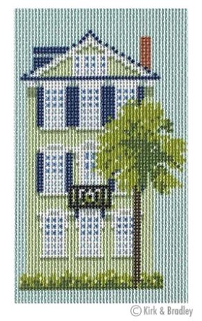 click here to view larger image of Three Sisters Green House (printed canvas)