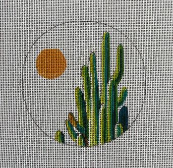 click here to view larger image of Cactus in Sunshine (hand painted canvases)