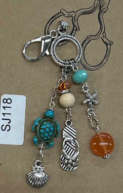 click here to view larger image of Scissor Jewels - Blue Sea Turtle (accessories)