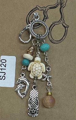 click here to view larger image of Scissor Jewels - White Sea Turtle (accessories)