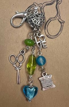 click here to view larger image of Scissor Jewels - Stitchin Love (accessories)