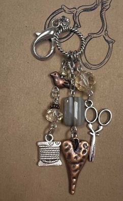 click here to view larger image of Scissor Jewels - Stitchin Copper (accessories)