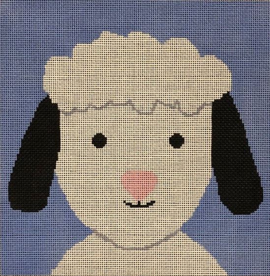 click here to view larger image of Lamb (hand painted canvases)