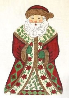 click here to view larger image of Standing Santa - SCS-13 (hand painted canvases)