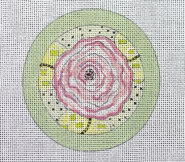 click here to view larger image of Small Button Ranunculus (hand painted canvases)