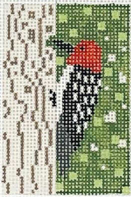 click here to view larger image of PDQ (Pretty Darn Quick) Kit - Woodpecker (needlepoint kits)