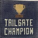 click here to view larger image of Tailgate Champion Cozie Insert (hand painted canvases)