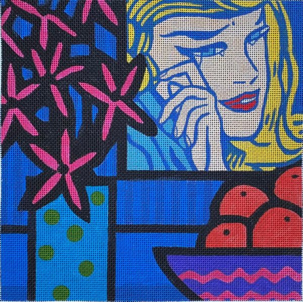 click here to view larger image of Still Life w/Lichtenstein (hand painted canvases)
