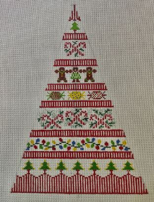 click here to view larger image of Christmas Tree - 13M (hand painted canvases)
