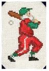 click here to view larger image of Santa Sports - N0372 (hand painted canvases)