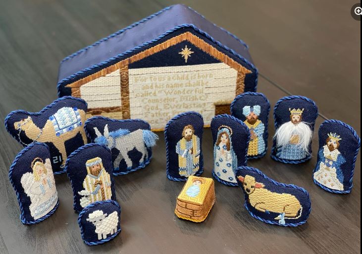 click here to view larger image of Nativity Collection (hand painted canvases)