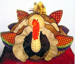 click here to view larger image of Tommy Turkey (hand painted canvases)
