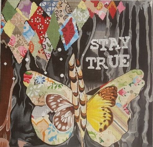 click here to view larger image of Stay True (hand painted canvases)