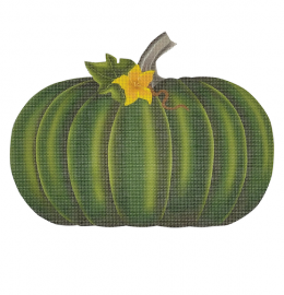 click here to view larger image of Green Pumpkin (printed canvas)