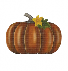 click here to view larger image of Deep Orange Pumpkin (printed canvas)