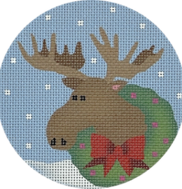 click here to view larger image of Murray the Moose (printed canvas)