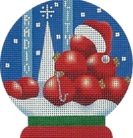 click here to view larger image of Radio City Christmas Balls (printed canvas)