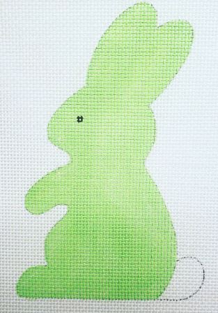 click here to view larger image of Peeps Bunny Profile (hand painted canvases)