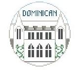 click here to view larger image of Dominican University (hand painted canvases)