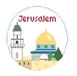 click here to view larger image of Jerusalem (hand painted canvases)