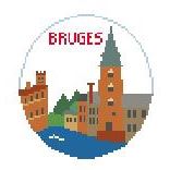 click here to view larger image of Bruges Belgium (hand painted canvases)
