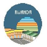 click here to view larger image of Rwanda (hand painted canvases)