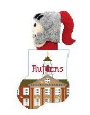 click here to view larger image of Rutgers w/Scarlet Knight (hand painted canvases)