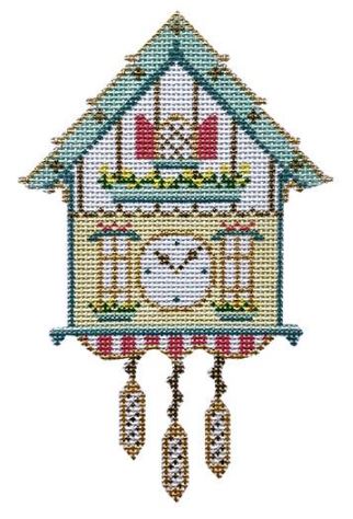 click here to view larger image of Cuckoo Clock (hand painted canvases)