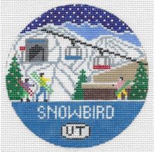 click here to view larger image of Snowbird UT (hand painted canvases)