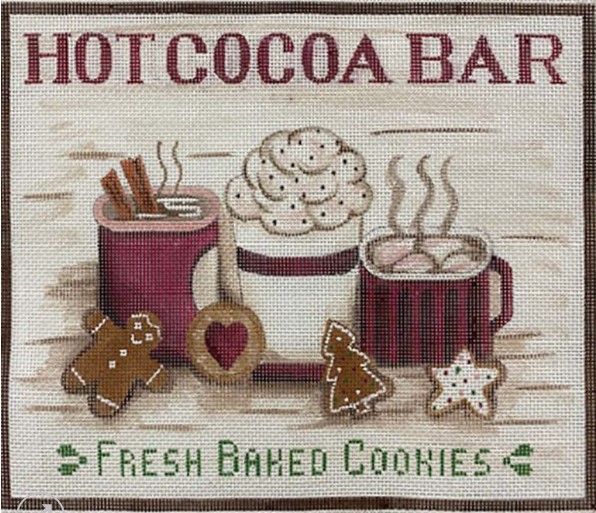 click here to view larger image of Hot Cocoa Bar (hand painted canvases)