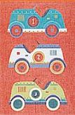 click here to view larger image of 3 Pedal Cars (hand painted canvases)