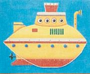 click here to view larger image of Submarine (hand painted canvases)