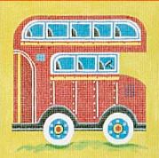 click here to view larger image of Bus (hand painted canvases)