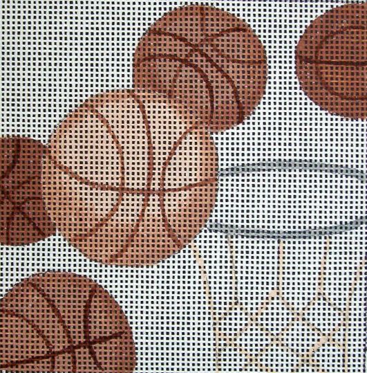 click here to view larger image of Basketball (hand painted canvases)
