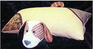 click here to view larger image of Puppy Pillow Pal (hand painted canvases)