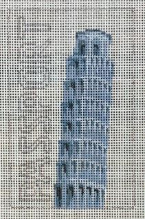 click here to view larger image of Passport Cover - Leaning Tower of Pisa (hand painted canvases)