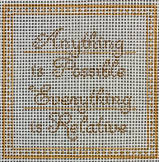 click here to view larger image of Anything is Possible (hand painted canvases)